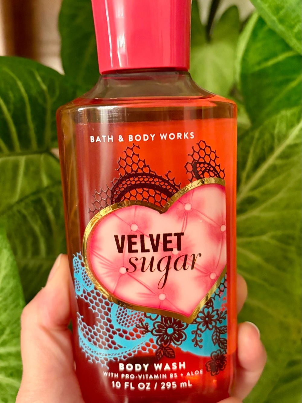 Bath & Body Works Velvet Sugar Body Wash — Pink